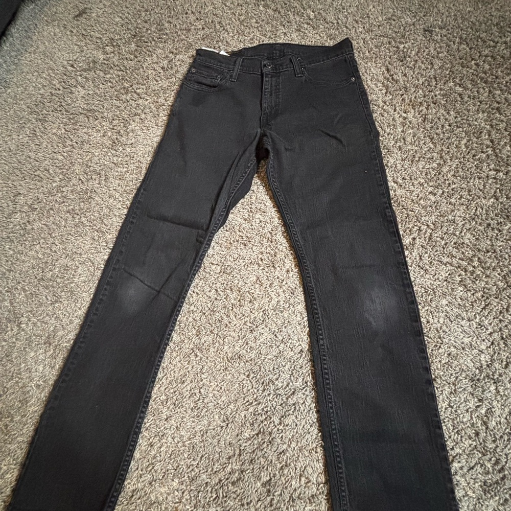 Levi's Men's Dark Charcoal Skinny Jeans